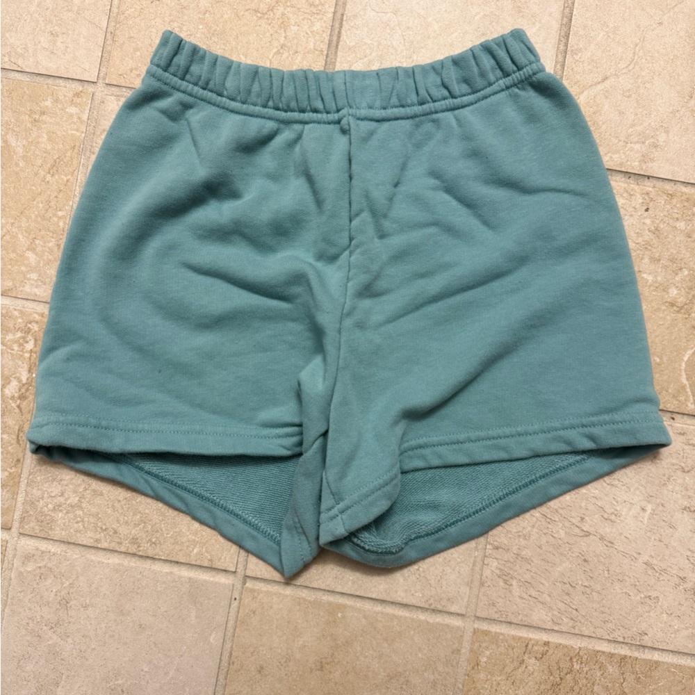 Cozy Teal Lounge Shorts